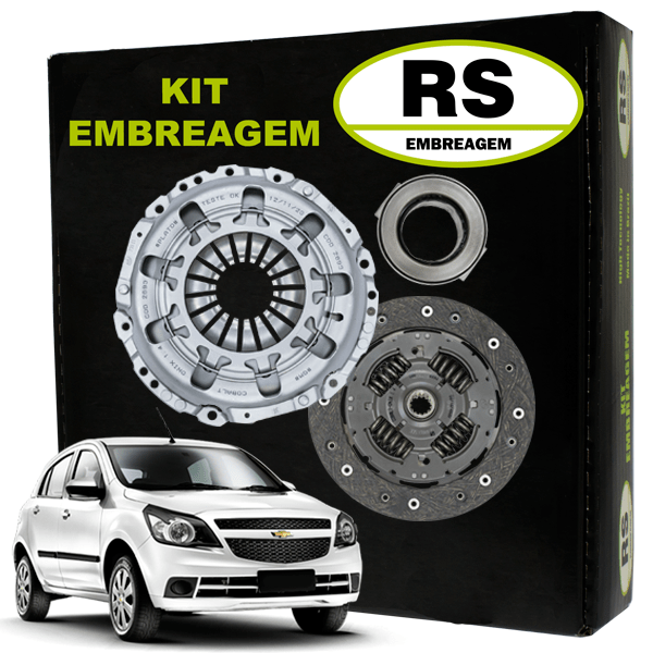 Kit Embreagem Chevrolet Agile 1.4 2010 A 2014 Original Luk 6203236000 